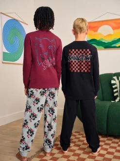 Multi Sonic - Lot de 2 pyjamas sous licence Jogger (3-14ans)