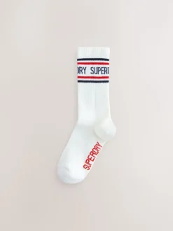 Multi Stripe (Multi Stripe) - Lot de 5 paires de chaussettes Superdry