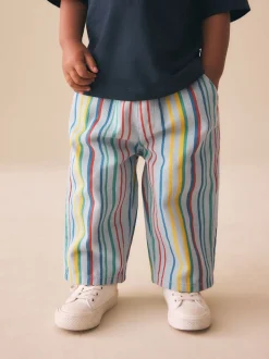 Multi Stripe (Multi Stripe) - Pantalon large à enfiler (3mois-7ans)