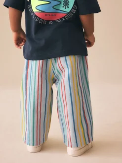 Multi Stripe (Multi Stripe) - Pantalon large à enfiler (3mois-7ans)