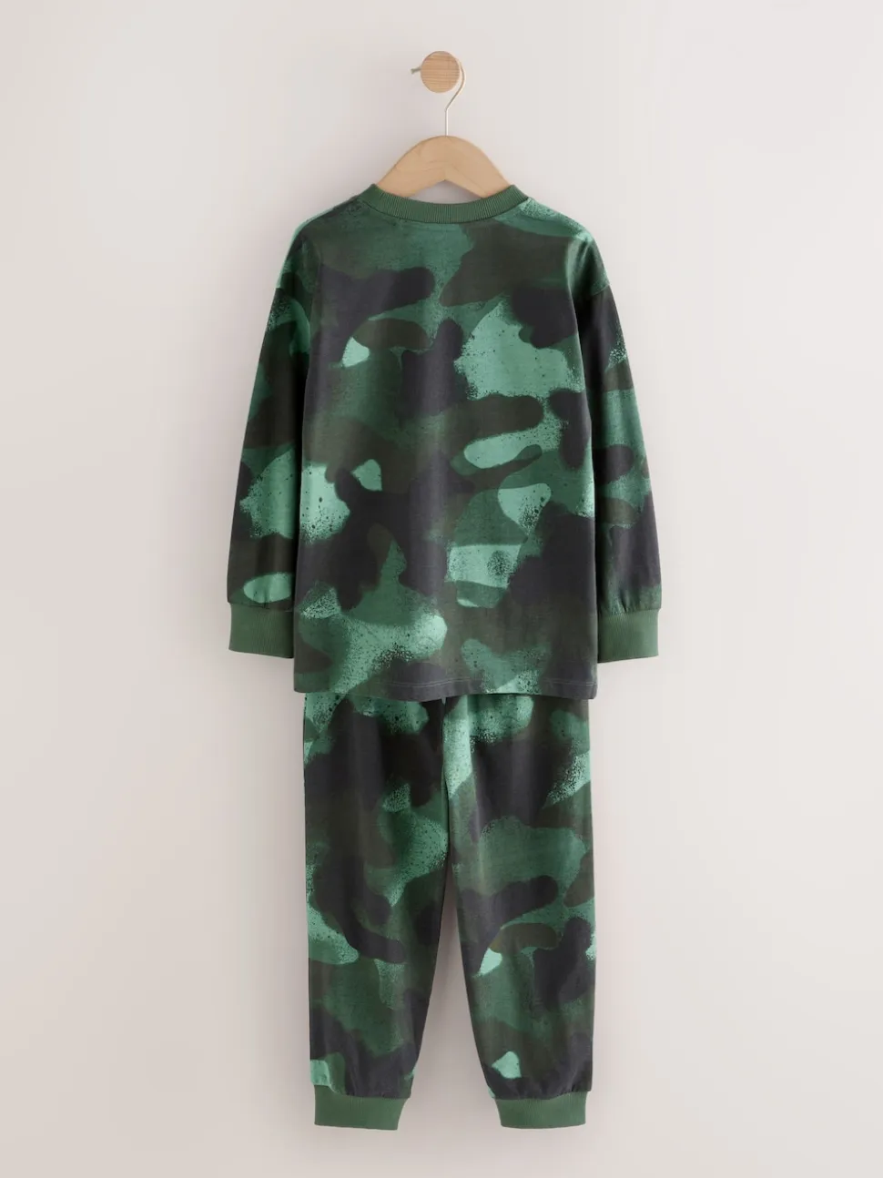Multicolore à imprimé camouflage - Lot de 3 pyjamas à manches longues (3-16ans)
