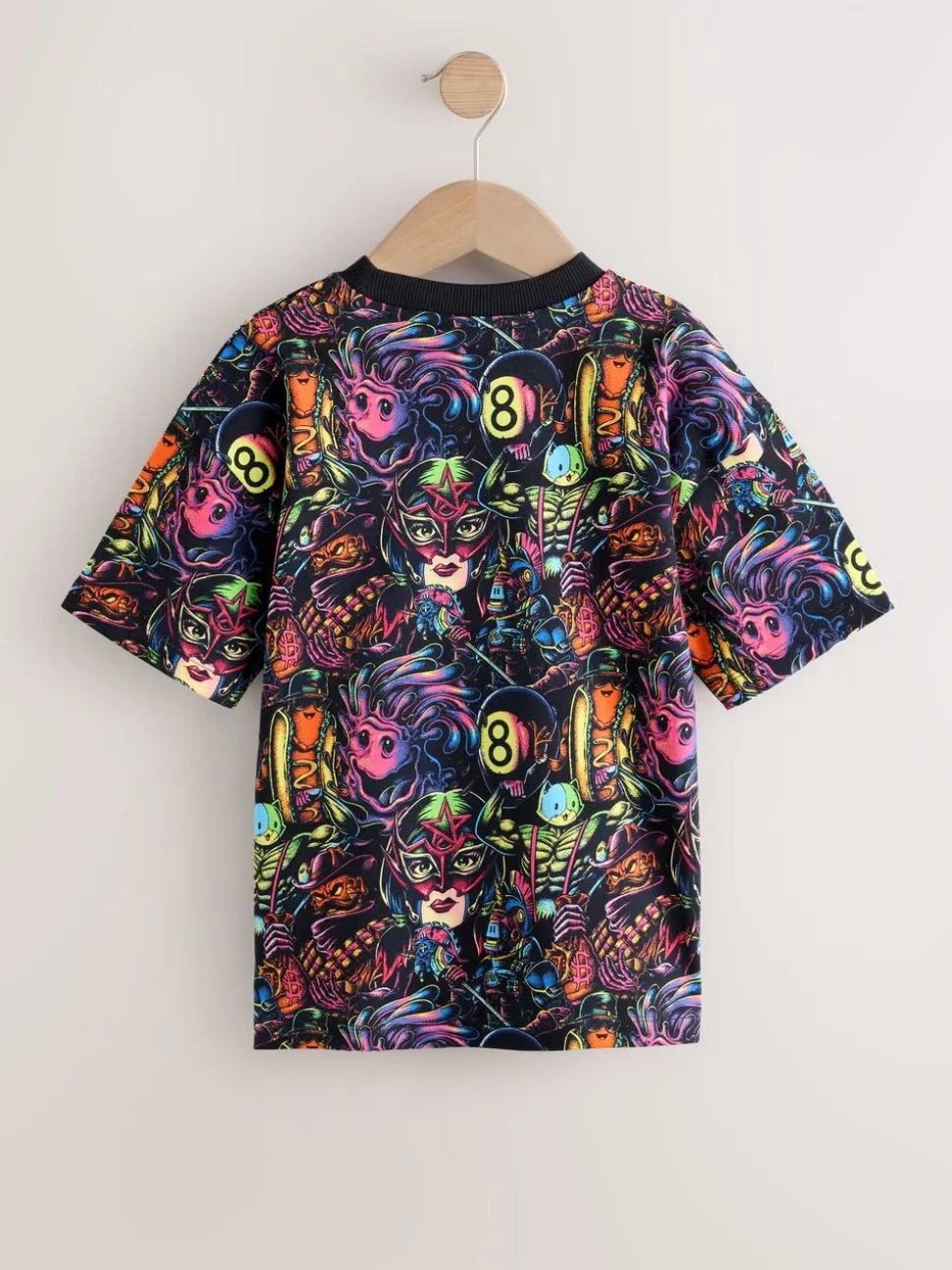 Multicolore à imprimé sur l'ensemble - T-shirt à manches courtes imprimé Fortnite (4-16ans)