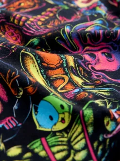 Multicolore à imprimé sur l'ensemble - T-shirt à manches courtes imprimé Fortnite (4-16ans)