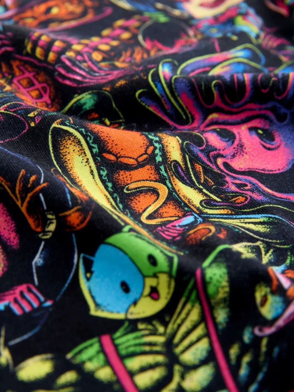 Multicolore à imprimé sur l'ensemble - T-shirt à manches courtes imprimé Fortnite (4-16ans)