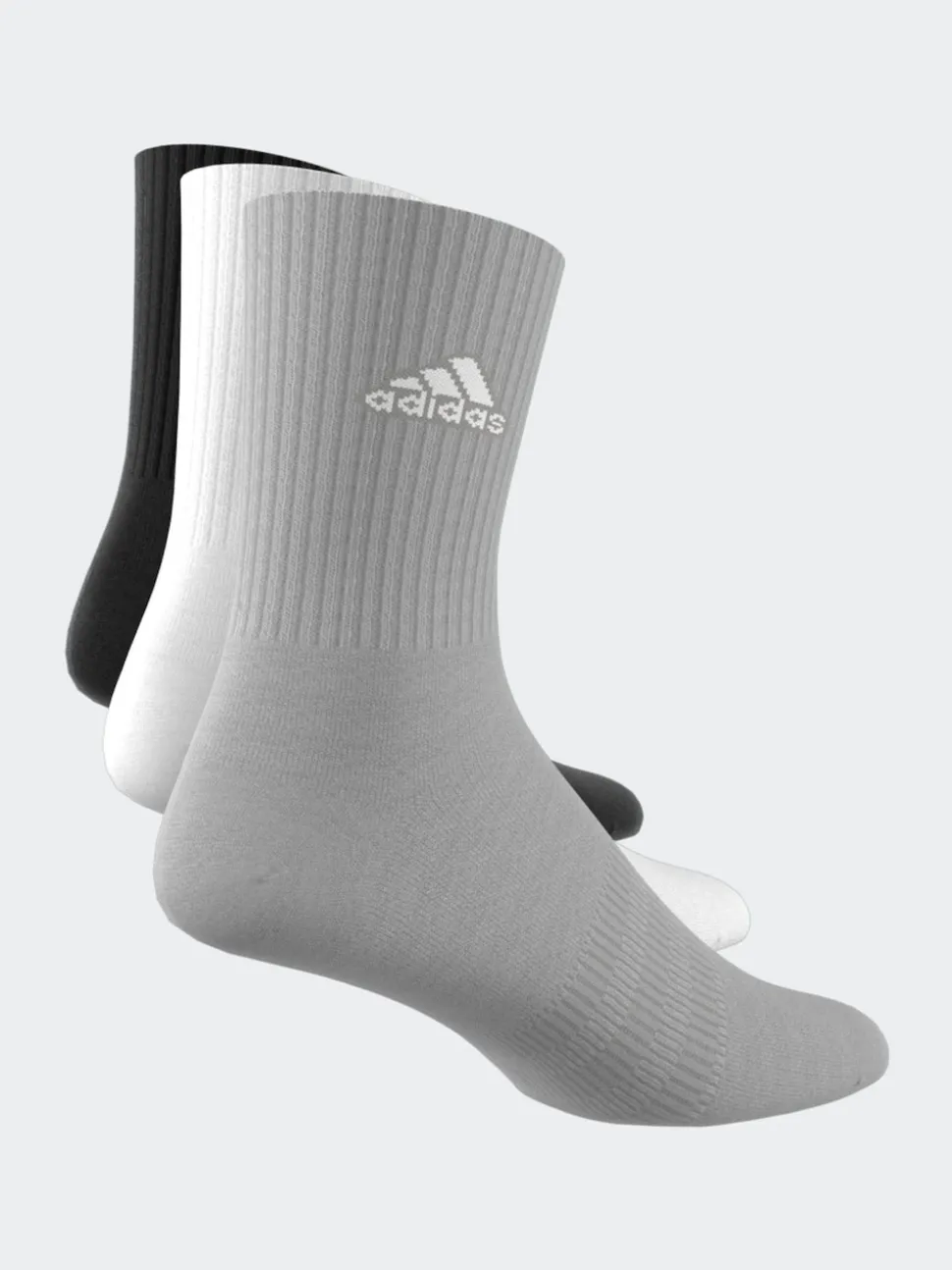 Multicolore - Lot de 3 - Chaussettes adidas rembourrées