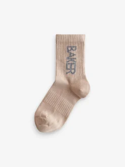 Multicolore - Lot de 5 chaussettes Baker by Ted Baker garçon