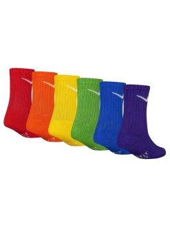 Multicolore - Lot de 6 chaussettes Nike Performance Col rond