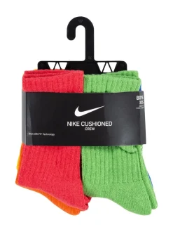 Multicolore - Lot de 6 chaussettes Nike Performance Col rond