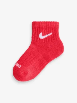 Multicolore - Lot de 6 paires de chaussettes Nike Little Performance pour enfant
