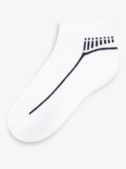 Multicolore - Lot de 5 paires de chaussettes de sport à semelle rembourrée