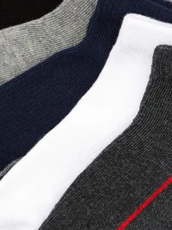 Multicolore - Lot de 5 paires de chaussettes de sport à semelle rembourrée