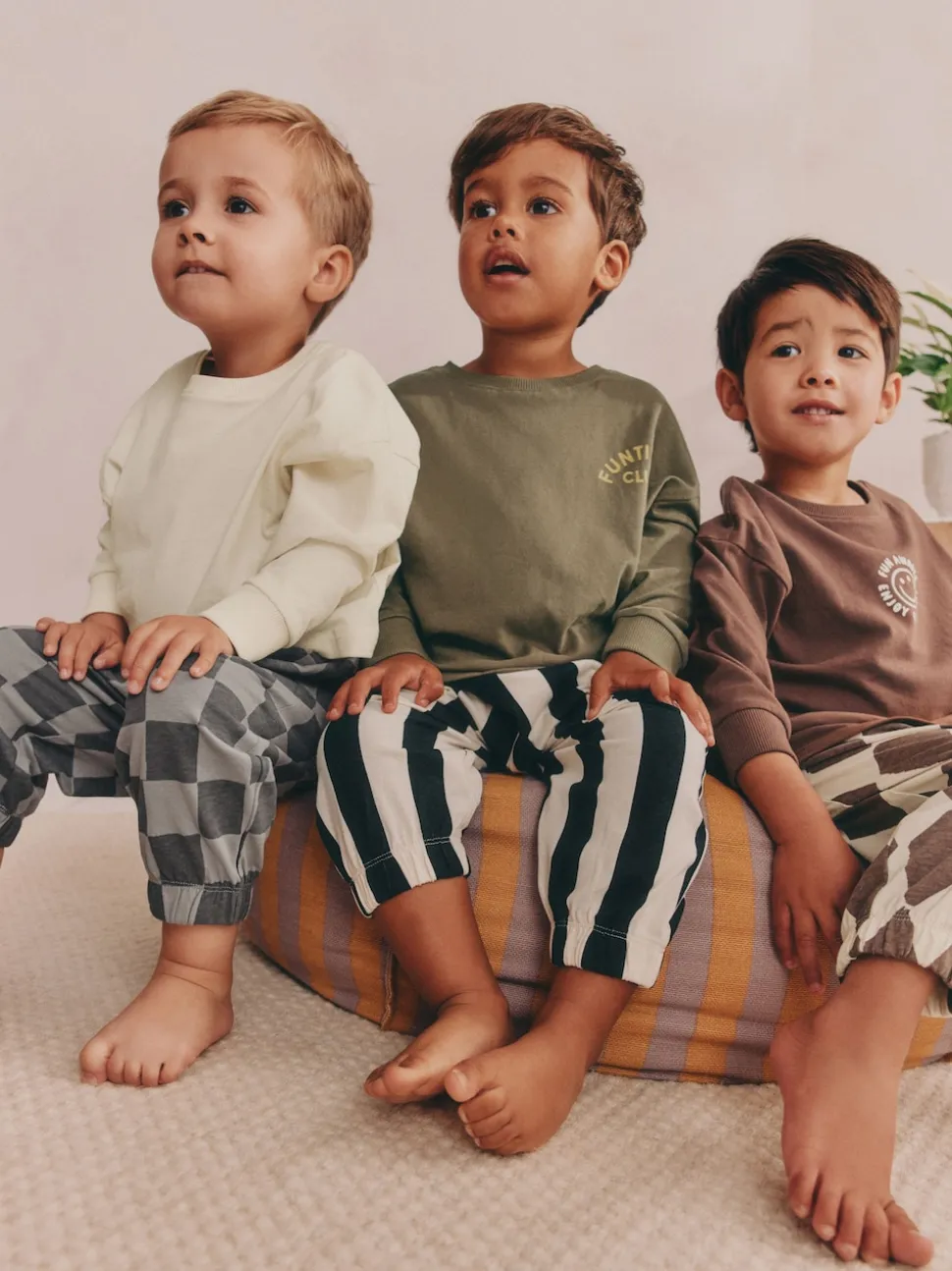 Multicolore - Lot de 3 pyjamas oversize (9mois-10ans)