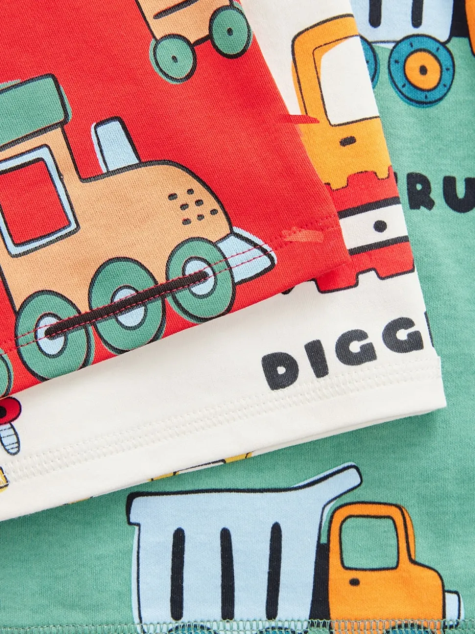 Multicolore - Lot de 3 pyjamas Snuggle courts (9mois-10ans)