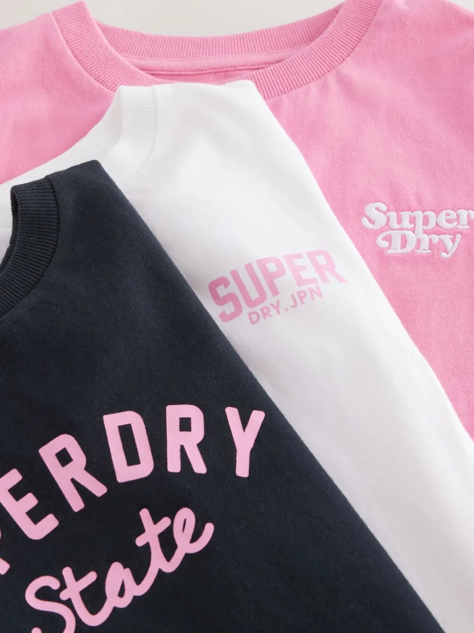 Multicolore - Lot de 3 t-shirts Superdry