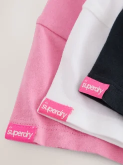 Multicolore - Lot de 3 t-shirts Superdry