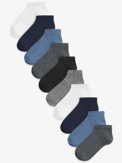 Multicolore - Paquet de 10 chaussettes d'entraînement