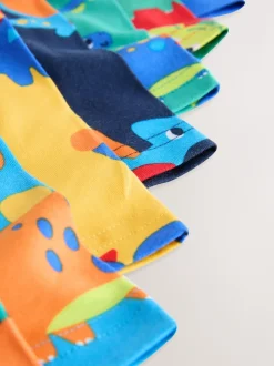 Multicolore motif dinosaure - Maillot de bain à ceinture souple 7 Pack (1.5-10ans)