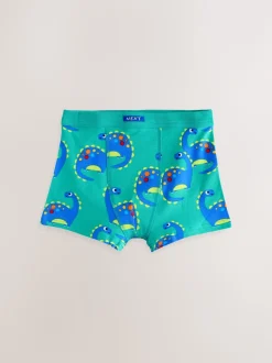Multicolore motif dinosaure - Maillot de bain à ceinture souple 7 Pack (1.5-10ans)