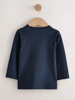 Multicolore motif transport - Lot de 5 T-shirts à manches longues (3mois -7ans)