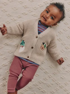Nature Oh What Fun Noël - Cardigan en maille pour bébé
