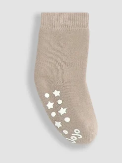Naturel Rose - Jojo Maman Bébé Paquet de 3chaussettes très épaisses