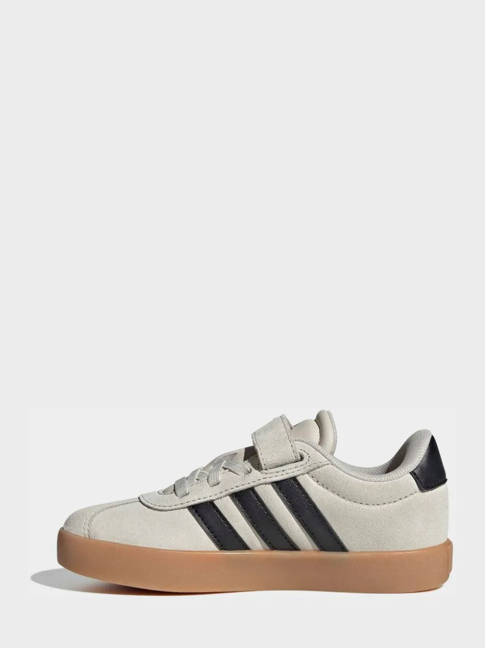 neutre - adidas Vl Cour 3.0 Baskets enfant à crochets et boucles