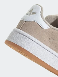 neutre - Baskets Adidas Original Campus 00s à lacets élastiques pour enfant