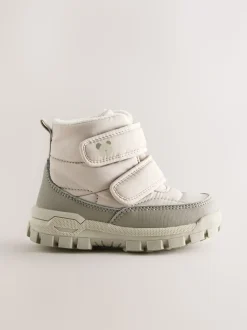 neutre - Bottes matelassées imperméables à fermeture par contact