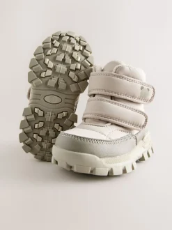 neutre - Bottes matelassées imperméables à fermeture par contact