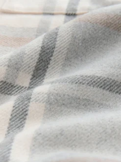 Neutre à carreaux doublé de borg - Veste-chemise doublée (3-16ans)