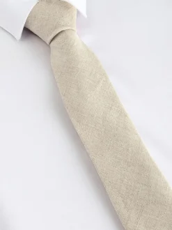 neutre - Cravate en lin (3-16 ans)