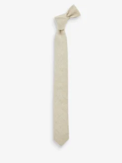 neutre - Cravate en lin (3-16 ans)