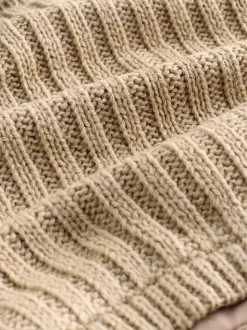 neutre - Ensemble Bonnets et snood à pompon 2 Pieces (1-16ans)