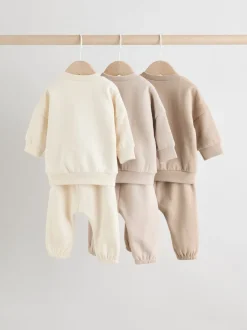 neutre - Ensemble sweat et jogging bébé 6 pièces (0mois-3ans)