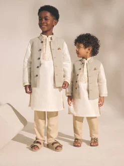 neutre - Gilet de l’Aïd (3mois-16ans)