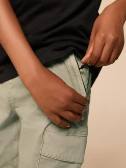 neutre - Pantalon cargo fuselé (3-16ans)