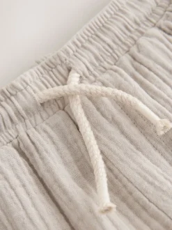 neutre - Pantalons à enfiler texturé doux (3mois-7ans)