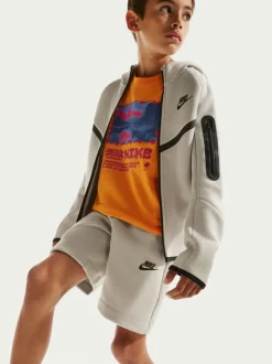 neutre - Short Nike Tech en molleton