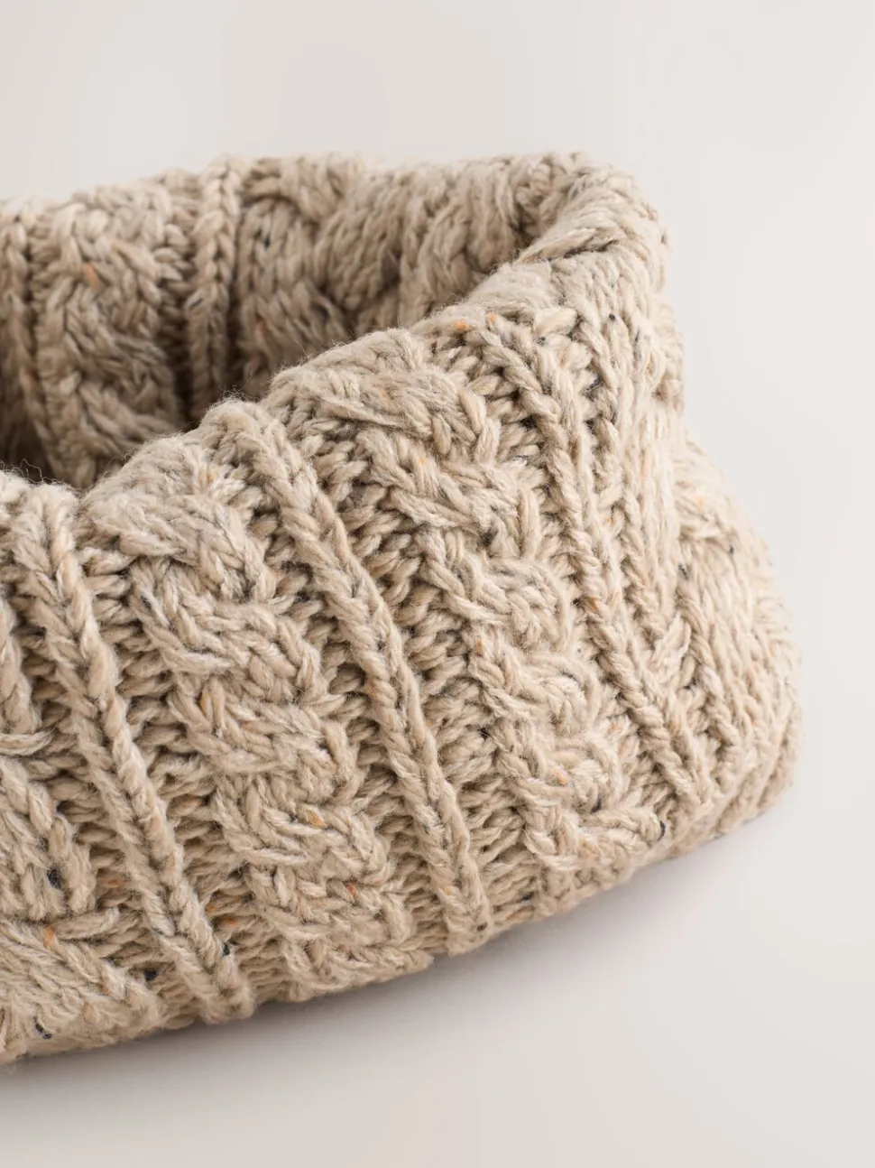 neutre - Snood en tricot torsadé (1-16ans)