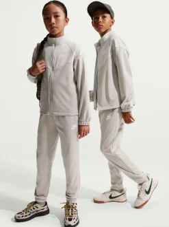 neutre - Survêtement Nike Dri-Fit en poly zippé