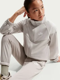 neutre - Survêtement Nike Dri-Fit en poly zippé