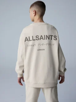 neutre - Sweat-shirt smALLSAINTS oversize Underground Col rond