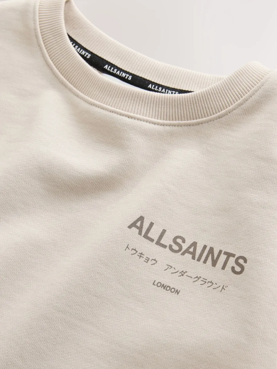 neutre - Sweat-shirt smALLSAINTS oversize Underground Col rond