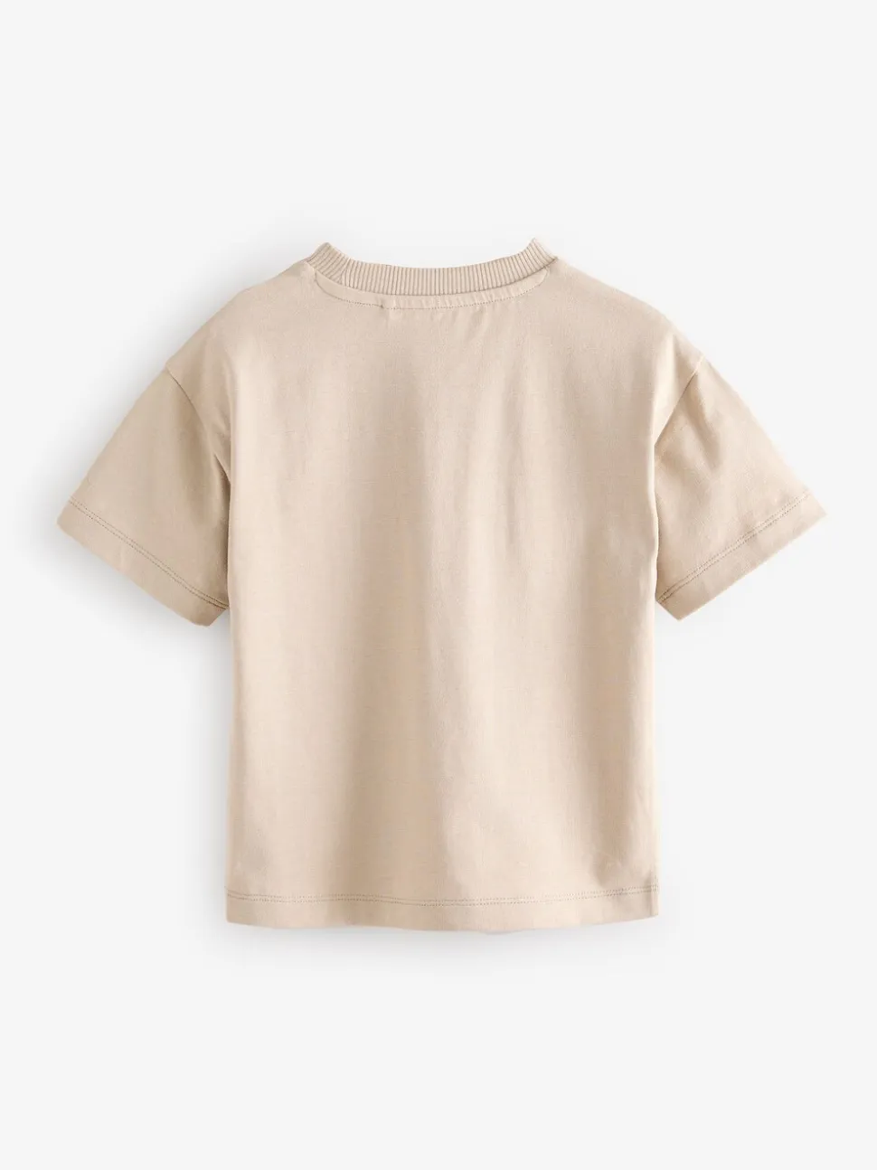 neutre - T-shirt uni Manches courtes (3mths-7yrs)