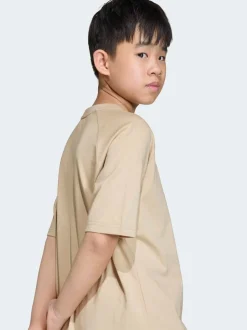 neutre - T-shirts Adidas Original oversize Trefoil