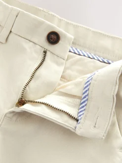 Neutre écru - Pantalon chino extensible (3-17ans)