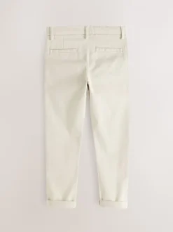 Neutre écru - Pantalon chino extensible (3-17ans)