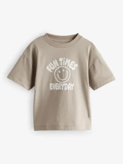 Neutre Fun Times - T-shirt Simple Manches courtes (3mths-7yrs)