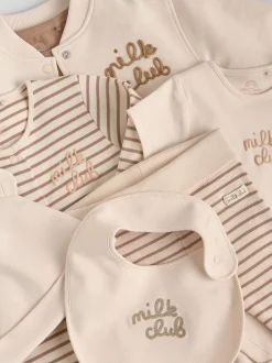Neutre Milk Club - Coffret cadeau 7 Pieces pour Bébé (0à18mois)