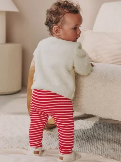 Neutre motif renne - Ensemble haut et legging bébé en polaire (0mois-2ans)